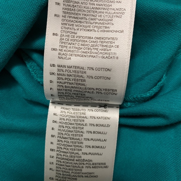 Adidas Sport Essentials Climalite T-Shirt - Teal - Picture 5 of 5